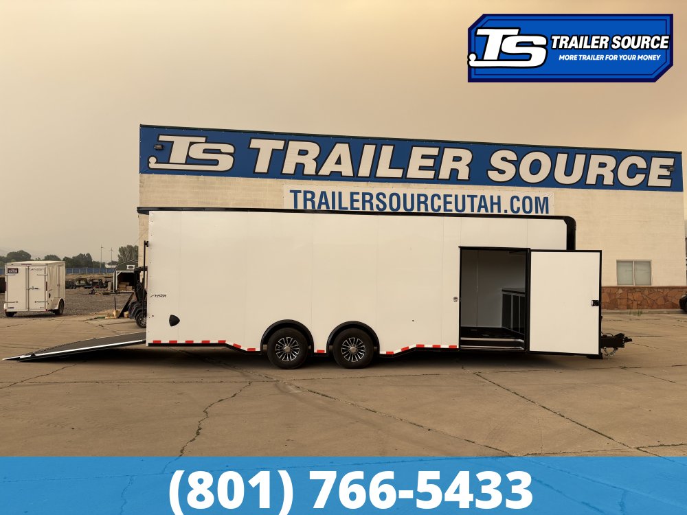 8.5x26 Look Vision Circuit Edition Enclosed Race Car Hauler Trailer - 7'6" Interior - 14K GVWR -