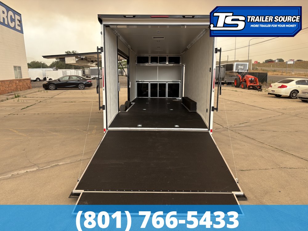 8.5x26 Look Vision Circuit Edition Enclosed Race Car Hauler Trailer - 7'6" Interior - 14K GVWR -