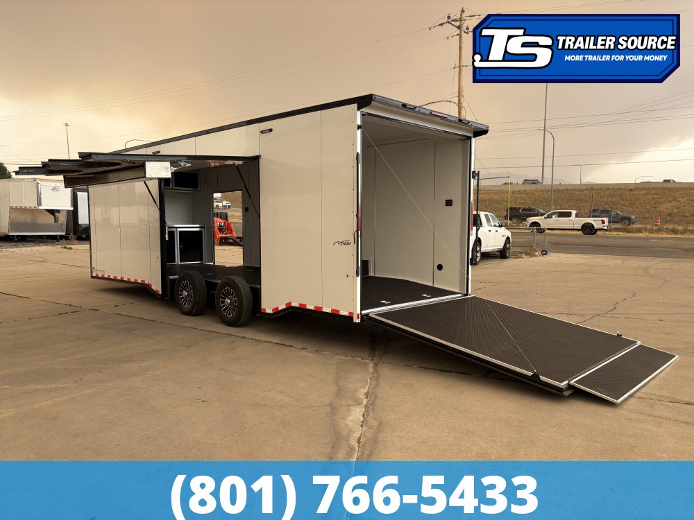 8.5x26 Look Vision Circuit Edition Enclosed Race Car Hauler Trailer - 7'6" Interior - 14K GVWR -