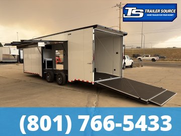 8.5x26 Look Vision Circuit Edition Enclosed Race Car Hauler Trailer - 7'6" Interior - 14K GVWR -