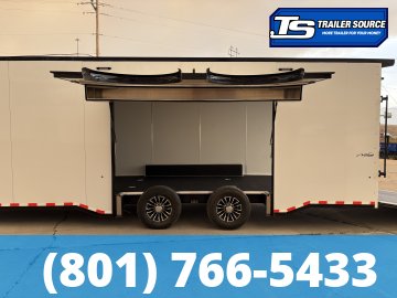 8.5x26 Look Vision Circuit Edition Enclosed Race Car Hauler Trailer - 7'6" Interior - 14K GVWR -