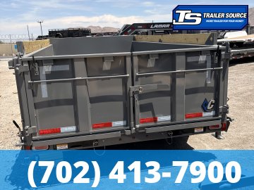7x14 Diamond C LPT 208 Pacesetter Pkg Dump Trailer - 32" Sides - 18K GVWR -