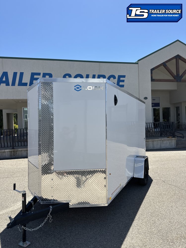 6x12 Look ST DLX Enclosed Cargo Trailer - 6'6" Interior - 3.5K GVWR - .080 PolyCor