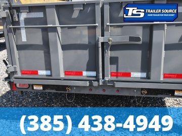 7x16 Diamond C LPT 208 Dump Trailer - 32" Sides - 18K GVWR - 18 Ply Tires