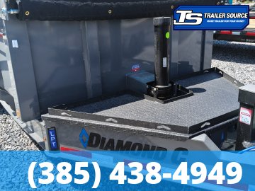 7x16 Diamond C LPT 208 Dump Trailer - 32" Sides - 18K GVWR - 18 Ply Tires