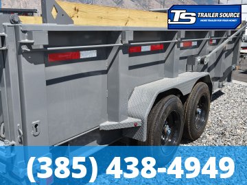 7x16 Diamond C LPT 208 Dump Trailer - 32" Sides - 18K GVWR - 18 Ply Tires