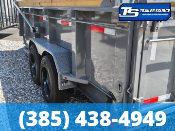 7x16 Diamond C LPT 208 Dump Trailer - 32" Sides - 18K GVWR - 18 Ply Tires