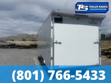 8.5x20 Haulmark Transport Canyon Edition Enclosed Cargo Trailer - 7'6" Interior - 10K GVWR - .080 PolyCor, Ramp Extension, Rear Spoiler, Rubber Coin Floor, RV Door, Torsion Axles, 