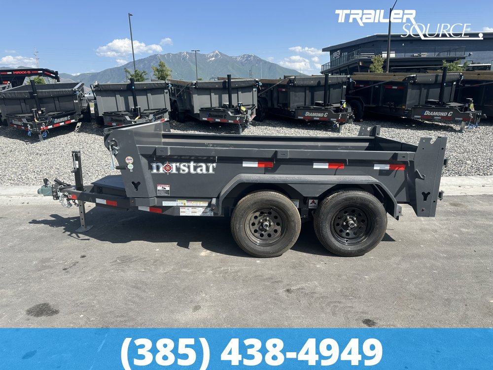 5x10 Norstar Iron Bull DCB 20" Sides 7K Dump Trailer