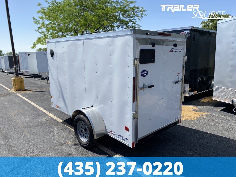 5x10 American Hauler Arrow Single Axle Enclosed Cargo