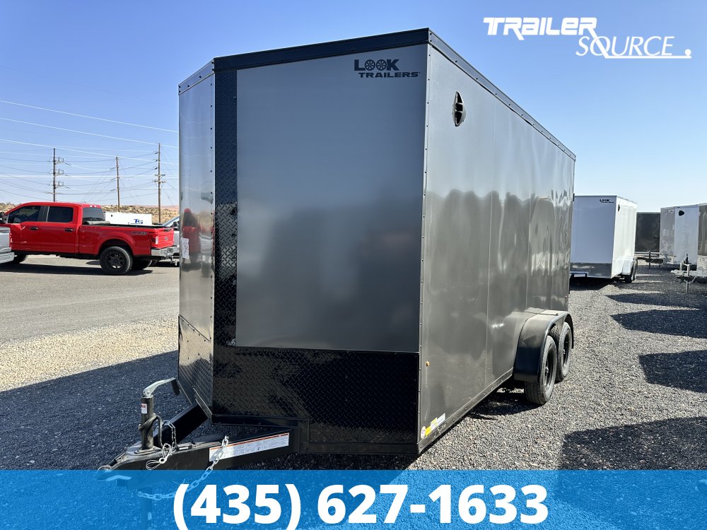 7x16 Look Element SE 7'6" Interior 7K Tandem Axle Enclosed Cargo