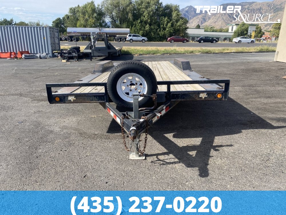 8.5x20 PJ Trailer Flatbed Car Hauler