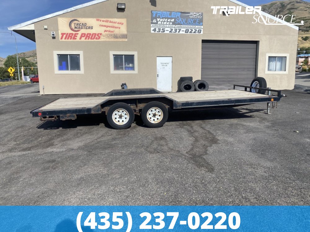 8.5x20 PJ Trailer Flatbed Car Hauler
