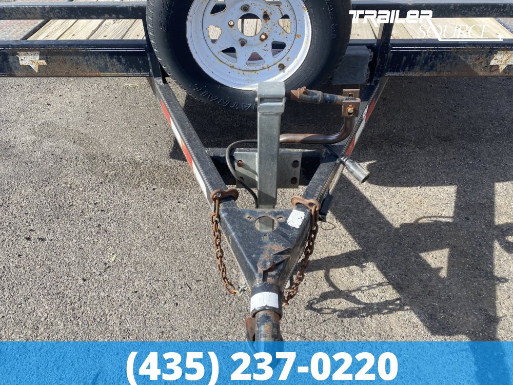 8.5x20 PJ Trailer Flatbed Car Hauler