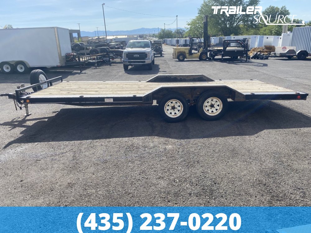 8.5x20 PJ Trailer Flatbed Car Hauler