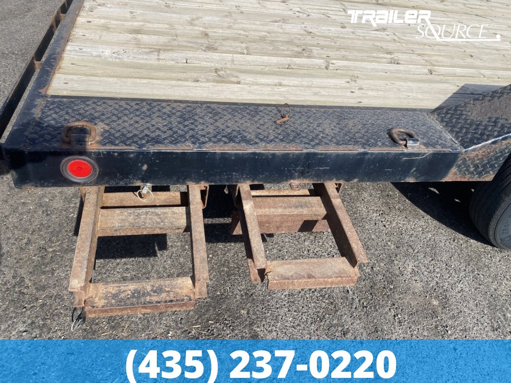 8.5x20 PJ Trailer Flatbed Car Hauler