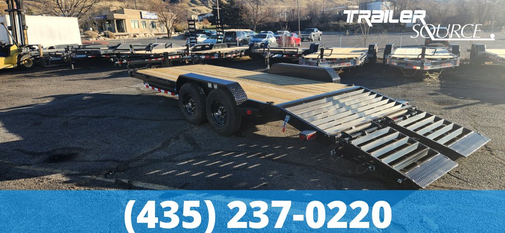 7x20 Iron Bull ETB Flatbed Car Hauler