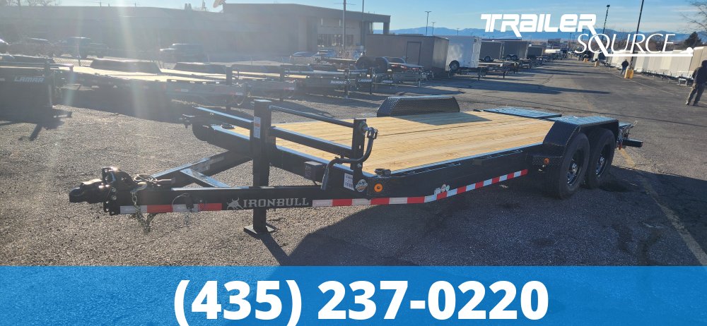 7x20 Iron Bull ETB Flatbed Car Hauler