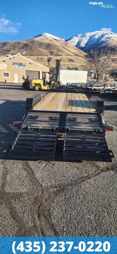 7x20 Iron Bull ETB Flatbed Car Hauler