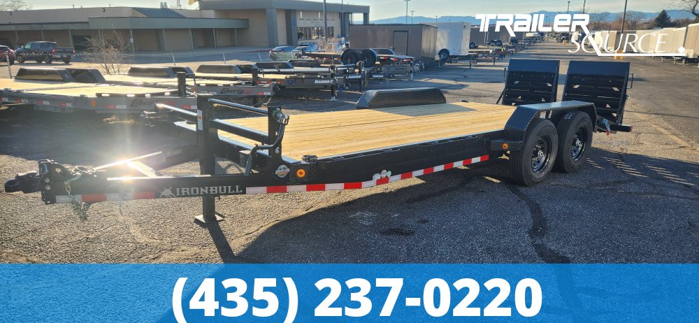 7x20 Iron Bull ETB Flatbed Car Hauler