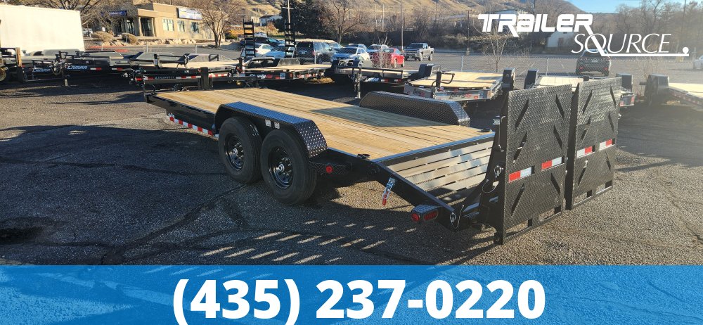 7x20 Iron Bull ETB Flatbed Car Hauler