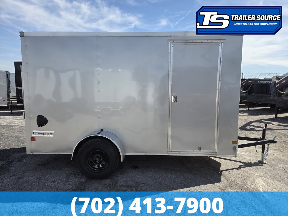 6x12 Haulmark Passport DELUXE Enclosed Cargo Trailer - 6'6" Interior - 3.5K GVWR -