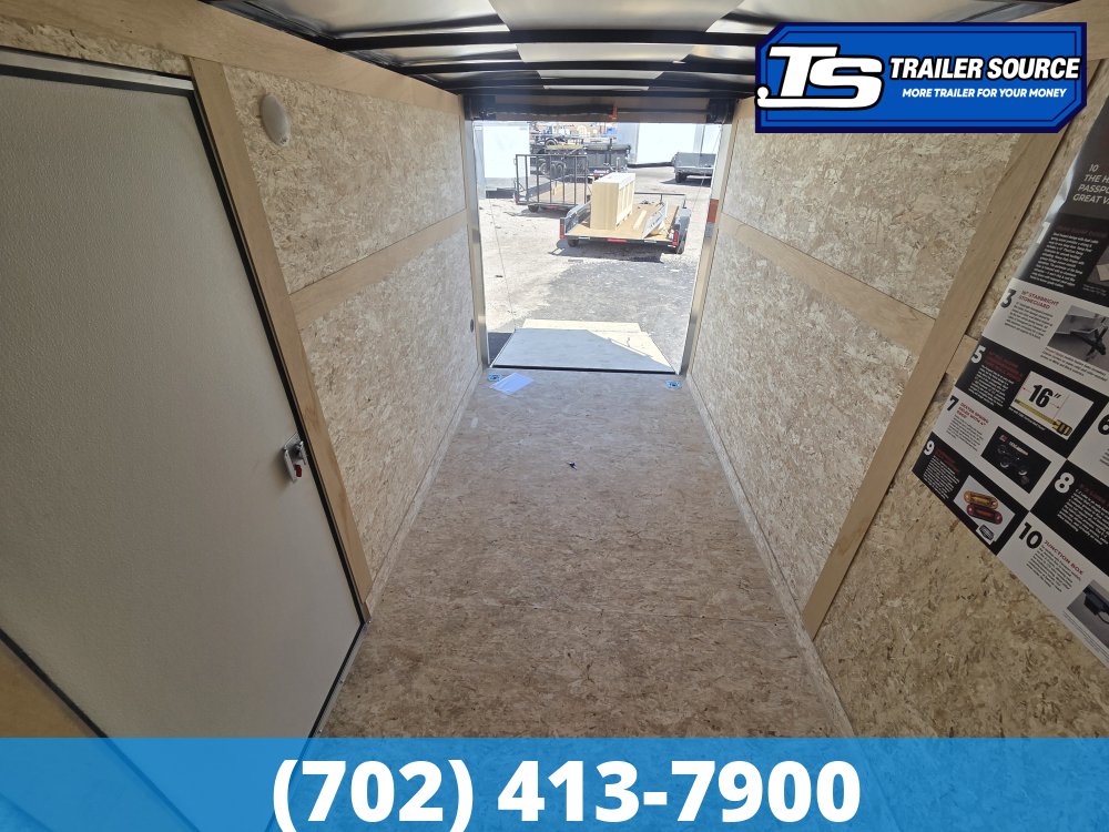 6x12 Haulmark Passport DELUXE Enclosed Cargo Trailer - 6'6" Interior - 3.5K GVWR -