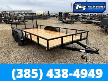 7x14 Built MAX Series Tandem Axle ATV Trailer - 7K GVWR - Ramp Gate