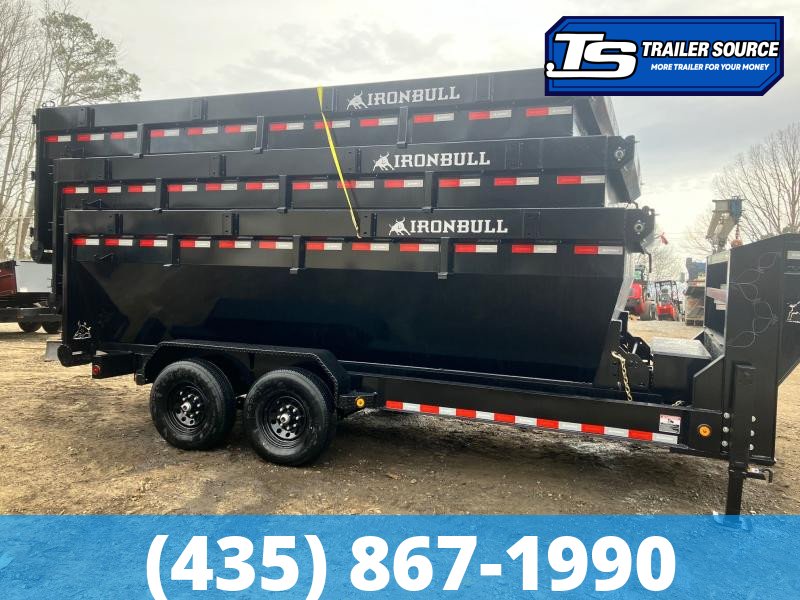 Iron Bull Roll Off Dumpster Bin Only 16 ft 48" Sides