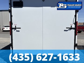 8.5x16 Look ST DLX Enclosed Cargo Trailer - 7'0" Interior - 10K GVWR - .080 PolyCor, Black Out Package, Rear Spoiler w/ Load Lights