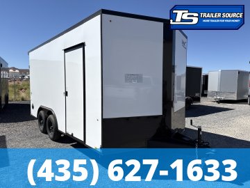 8.5x16 Look ST DLX Enclosed Cargo Trailer - 7'0" Interior - 10K GVWR - .080 PolyCor, Black Out Package, Rear Spoiler w/ Load Lights
