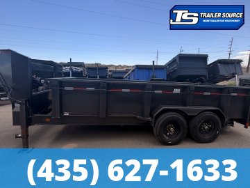 7x16 Diamond C LPT 207 Dump Trailer - 15.5K GVWR -