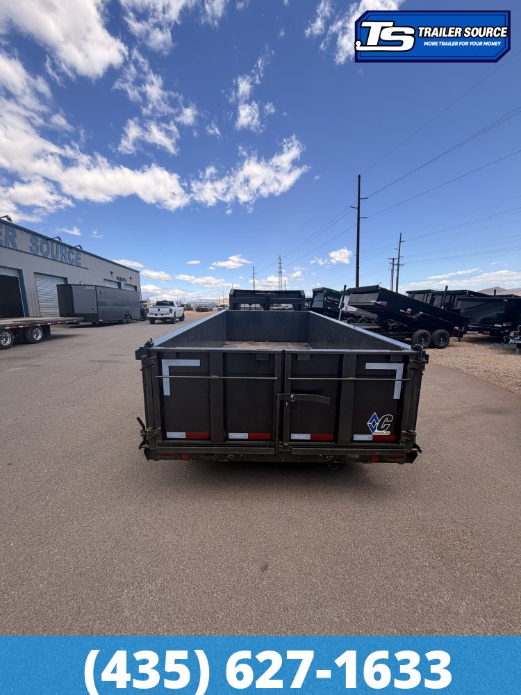 7x16 Diamond C LPT 207 Dump Trailer - 15.5K GVWR -