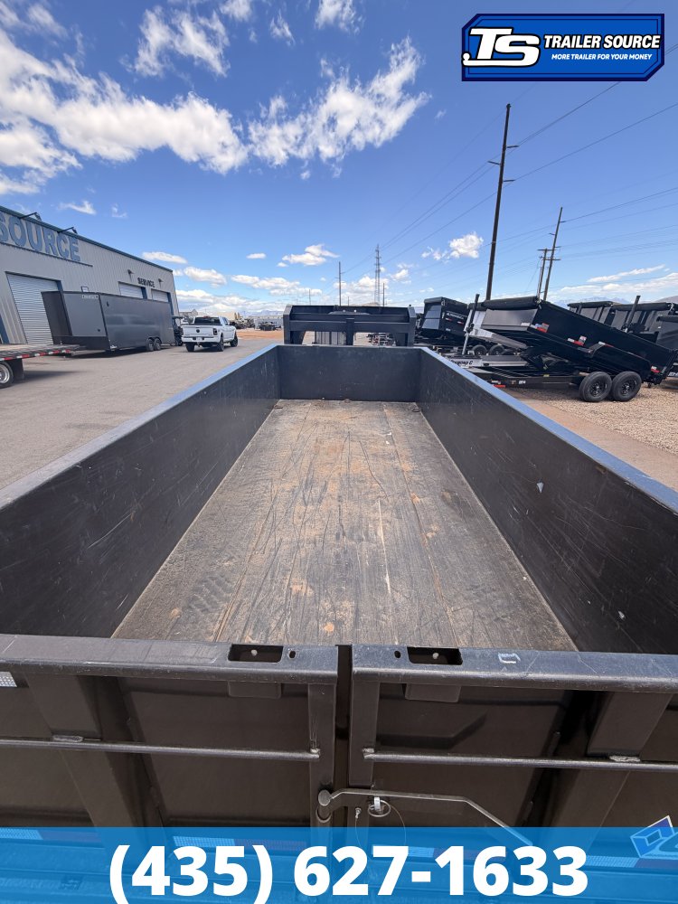 7x16 Diamond C LPT 207 Dump Trailer - 15.5K GVWR -