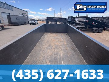 7x16 Diamond C LPT 207 Dump Trailer - 15.5K GVWR -