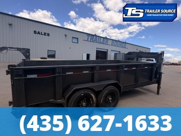 7x16 Diamond C LPT 207 Dump Trailer - 15.5K GVWR -