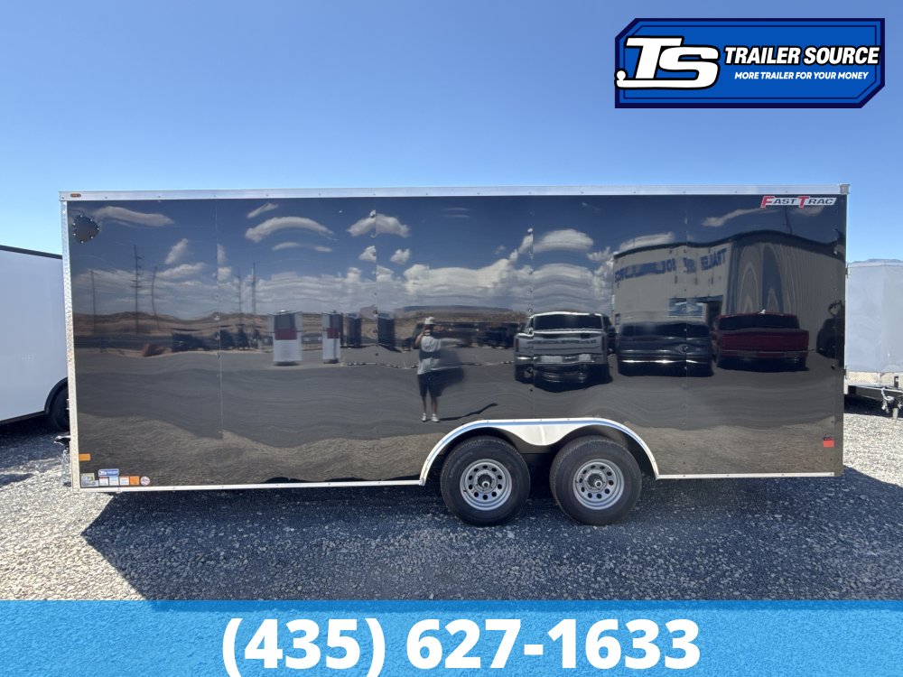 8.5x20 Wells Cargo FastTrac Enclosed Cargo Trailer - 7'0" Interior - 7K GVWR - .080 PolyCor