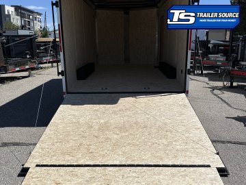 8.5x16 Look ST DLX Enclosed Cargo Trailer - 7'0" Interior - 10K GVWR - .080 PolyCor, Alloy Wheels, Black Out Package, Rear Spoiler w/ Load Lights