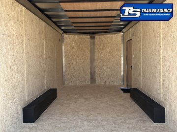 8.5x16 Look ST DLX Enclosed Cargo Trailer - 7'0" Interior - 10K GVWR - .080 PolyCor, Alloy Wheels, Black Out Package, Rear Spoiler w/ Load Lights