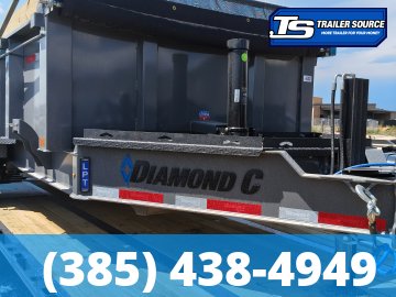 7x16 Diamond C LPT 307 Pacesetter Pkg Dump Trailer - 32" Sides - 24K GVWR -