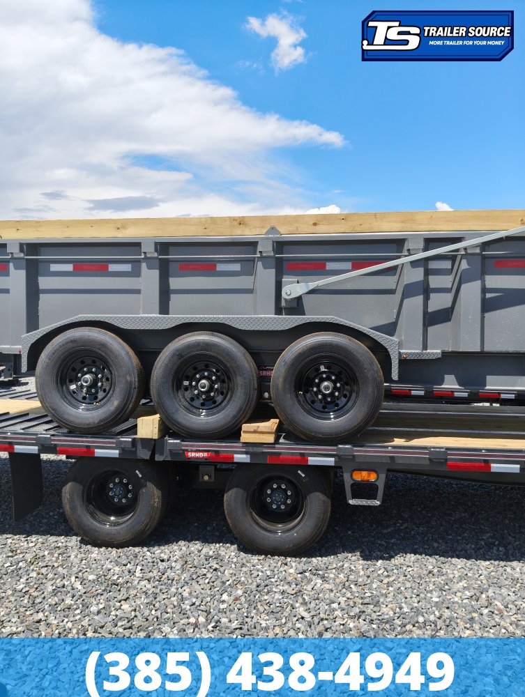 7x16 Diamond C LPT 307 Pacesetter Pkg Dump Trailer - 32" Sides - 24K GVWR -