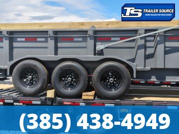 7x16 Diamond C LPT 307 Pacesetter Pkg Dump Trailer - 32" Sides - 24K GVWR -