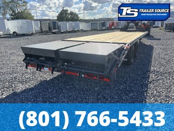 8.5x32 Lamar FD Gooseneck Equipment Trailer - 25K GVWR -
