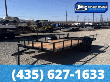 7x14 Built MAX Series ATV Trailer - 3.5K GVWR - Ramp Gate