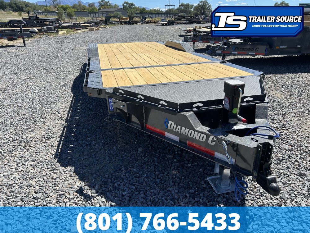 8.5x22 Diamond C HXD 207 Wide Body w/ Drive Over Fenders Tilt