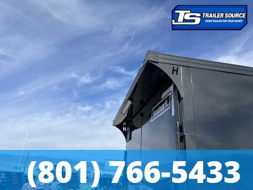 8.5x24 Haulmark Transport Enclosed Cargo Trailer - 7'6" Interior - 7K GVWR - .080 PolyCor, 2 Tone Color, Ramp Door, Rear Spoiler