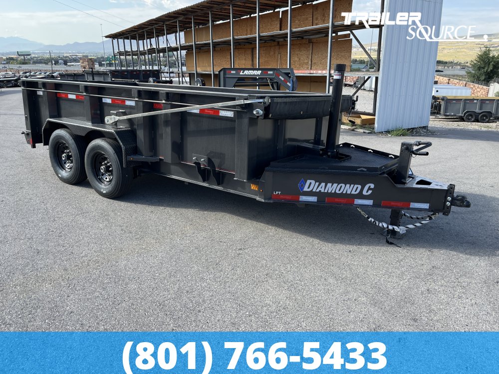 7x14 Diamond C LPT 15K 32" Sides Dump