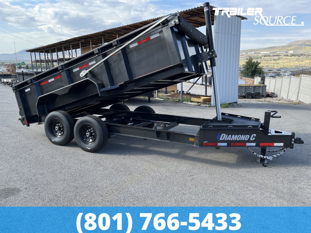 7x14 Diamond C LPT 15K 32" Sides Dump