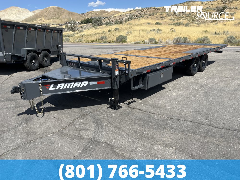 8.5x24 Lamar DO Tilt 14K Deckover Tilt Trailer