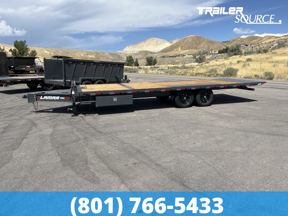 8.5x24 Lamar DO Tilt 14K Deckover Tilt Trailer